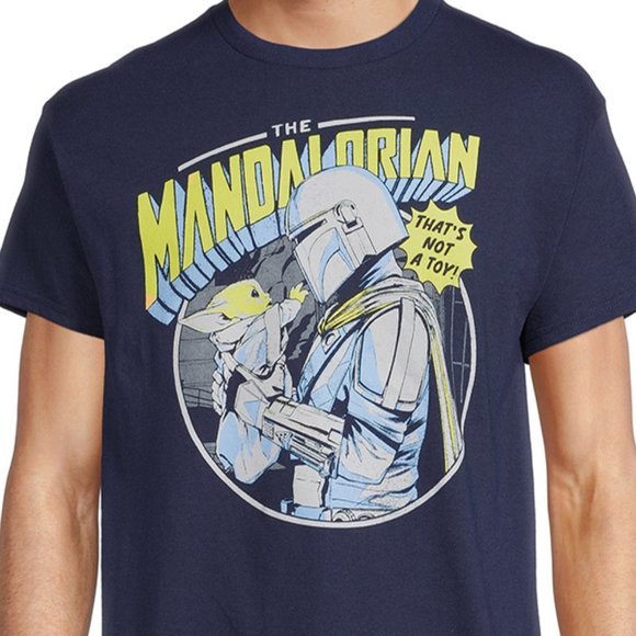 Star Wars GROGU  The Mandalorian THATS NOT A TOY !  Short Sleeve Graphic T shirt - Picture 2 of 4